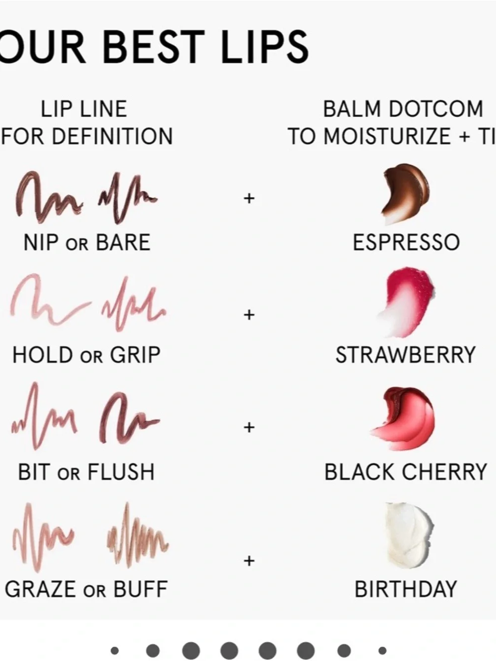 Glossier Birthday Balm Dotcom - White Tube with Holographic in Birthday flavor